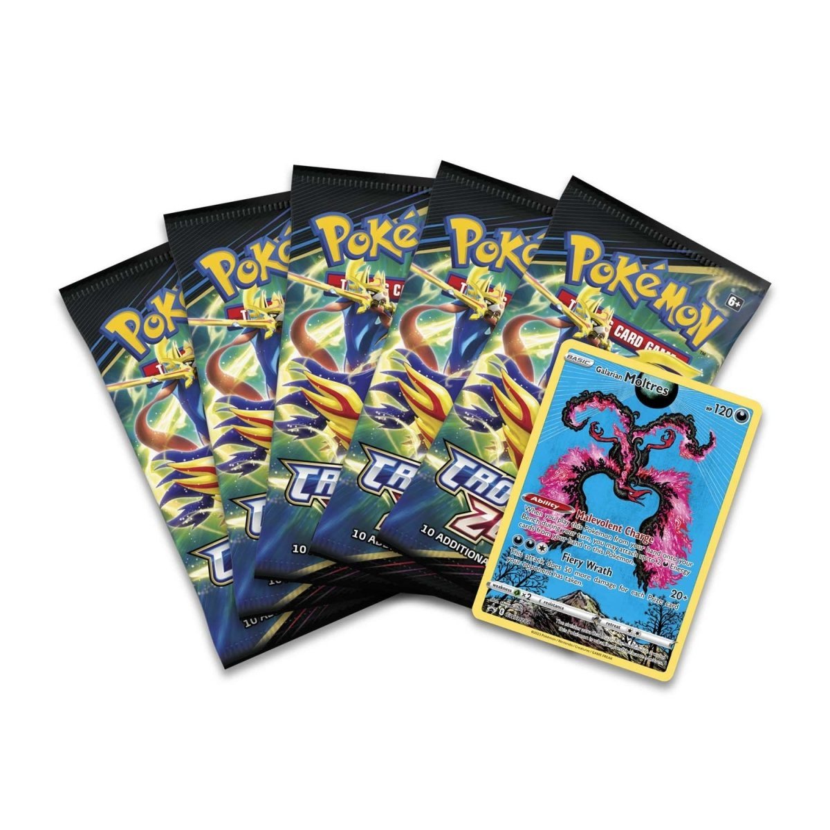 Pokemon Crown Zenith Tin (Moltres) 0820650851940 - King Card Canada