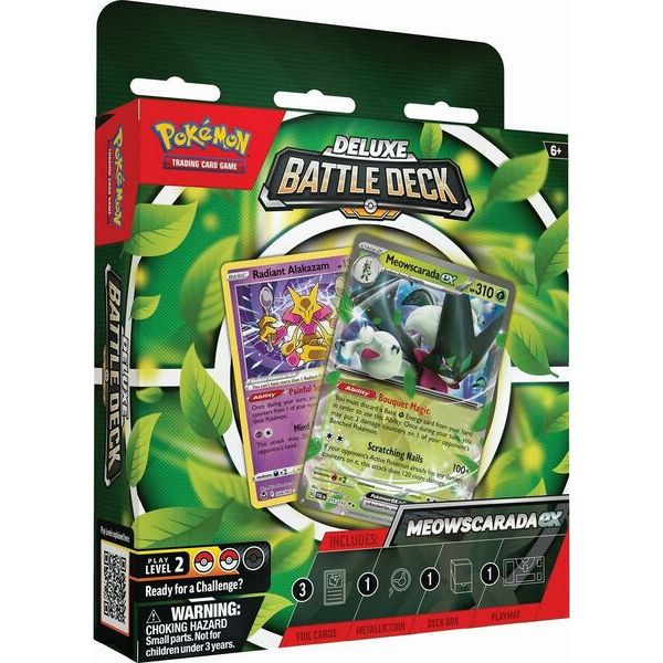 Pokemon Deluxe Battle Deck (Meowscarada EX) 0820650852589 - King Card Canada