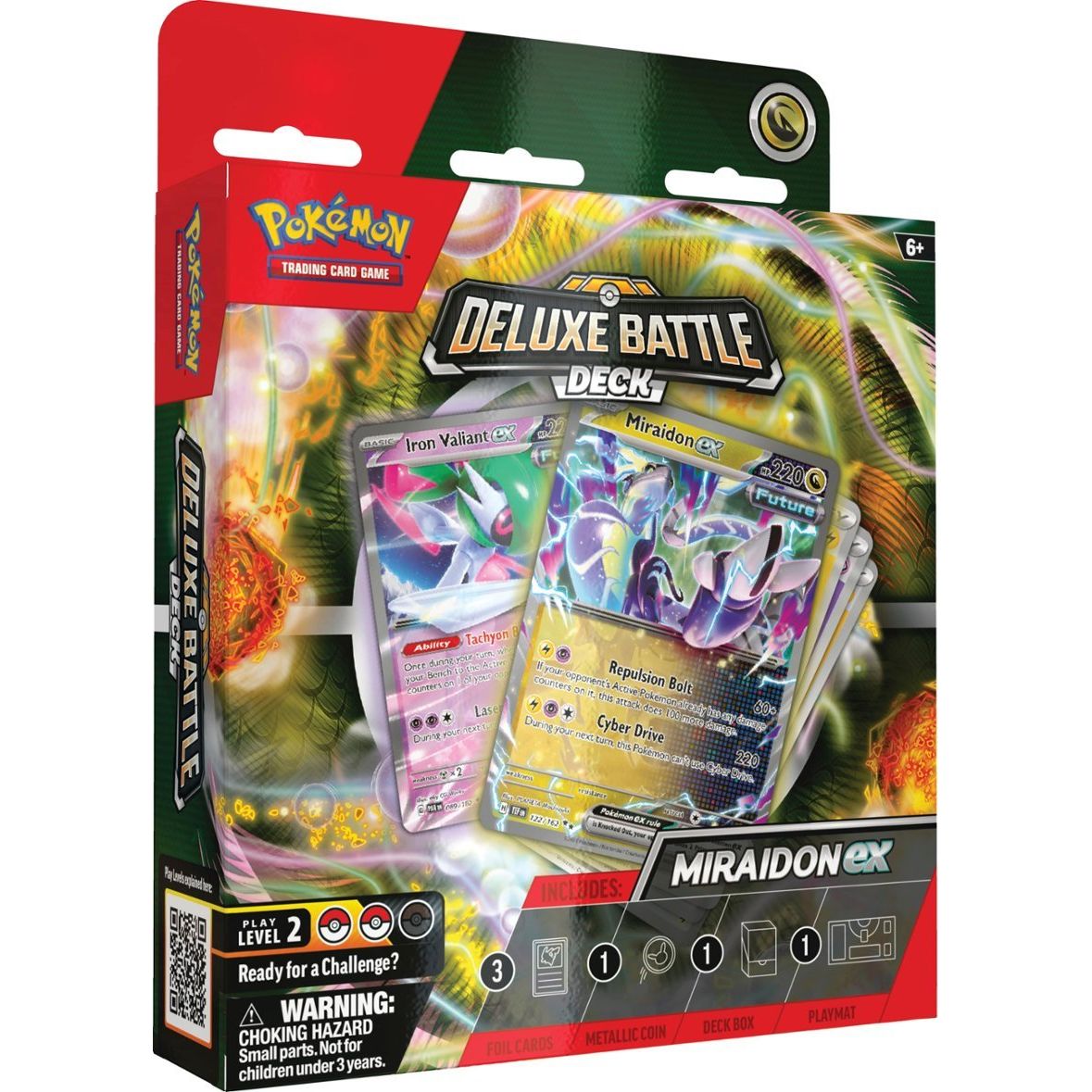 Pokemon Deluxe Battle Deck (Miraidon EX) [PRE - ORDER - 08/23/2024] 0820650412714 - King Card Canada