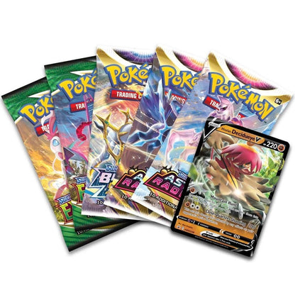 Pokemon Divergent Powers Tin (Hisuian Decidueye V) 0820650172151 at King Card Canada