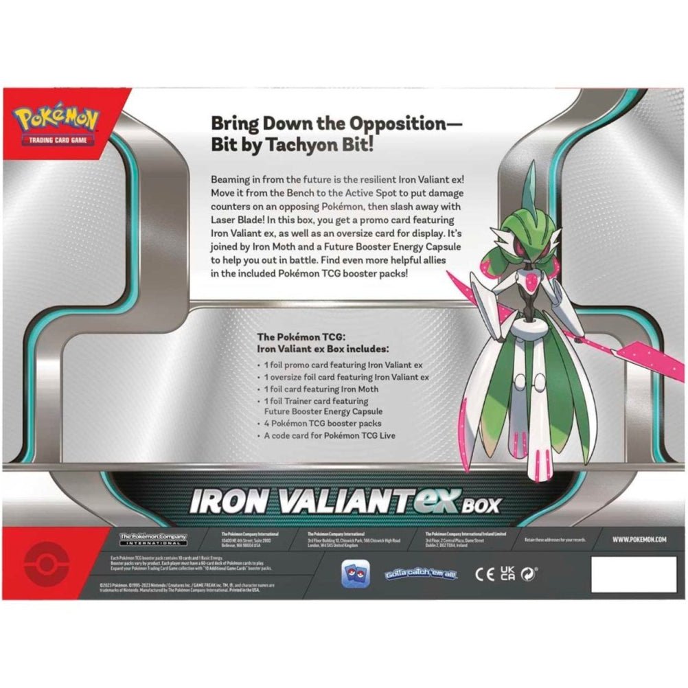 Pokemon ex Box (Iron Valiant) 820650852718 at King Card Canada