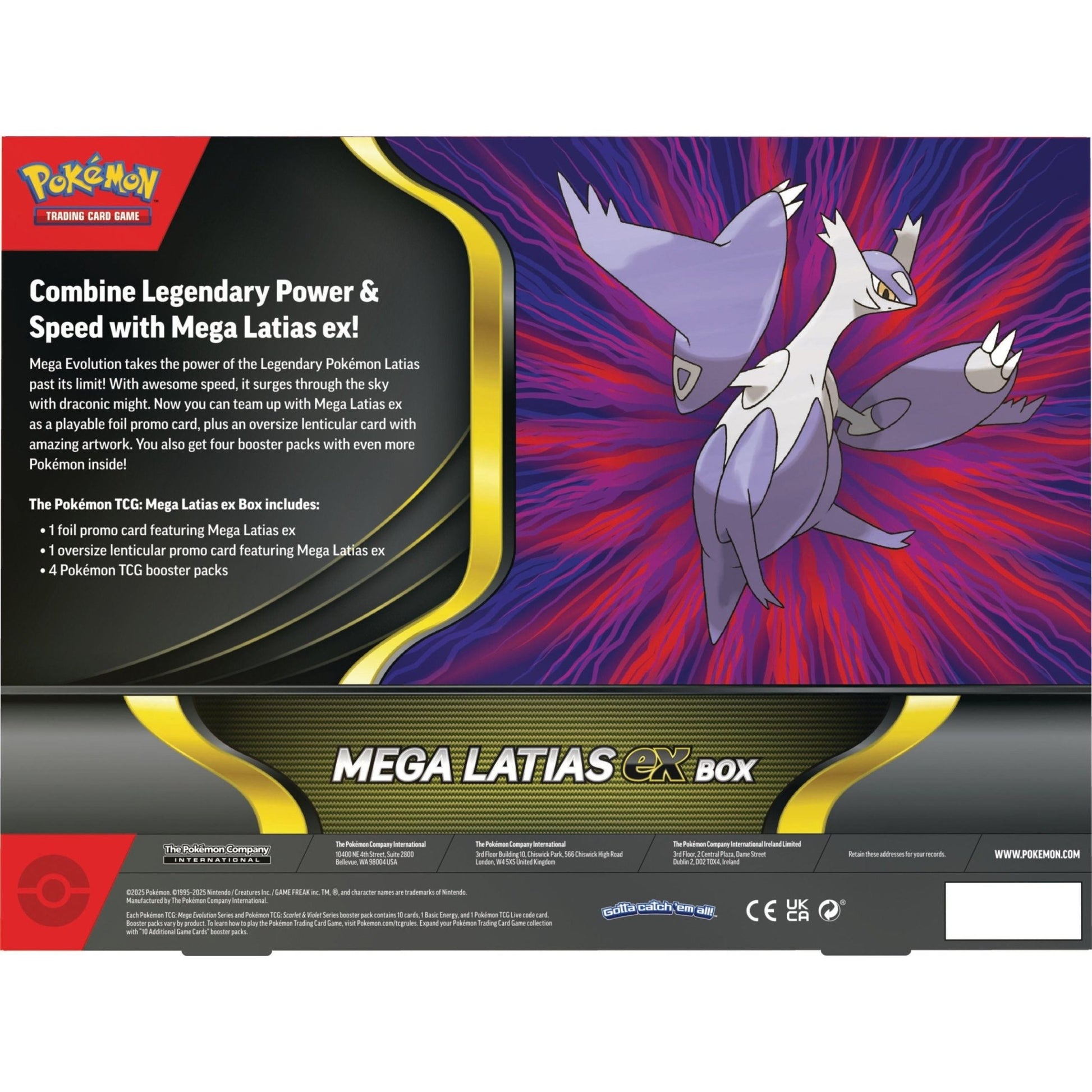 Pokemon ex Box (Mega Latias) [PRE - ORDER - 10/10/2025] 0196214130562 at King Card Canada