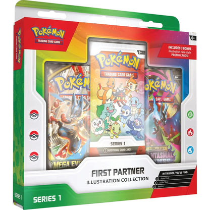 Pokemon First Partner Illustration Collection (Series 1) 0196214150522 at King Card Canada