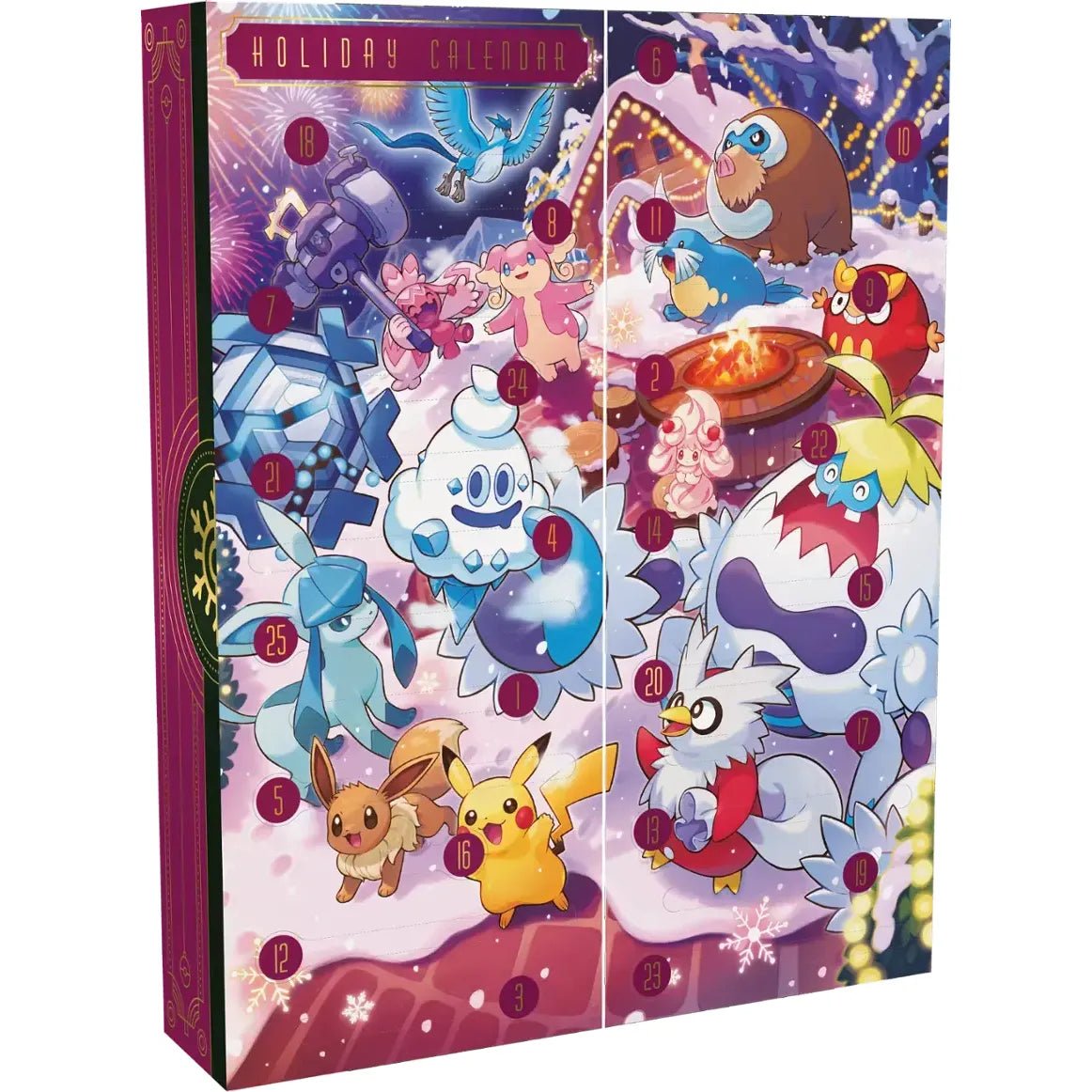 Pokemon Holiday Calendar 2025 0196214127180 at King Card Canada