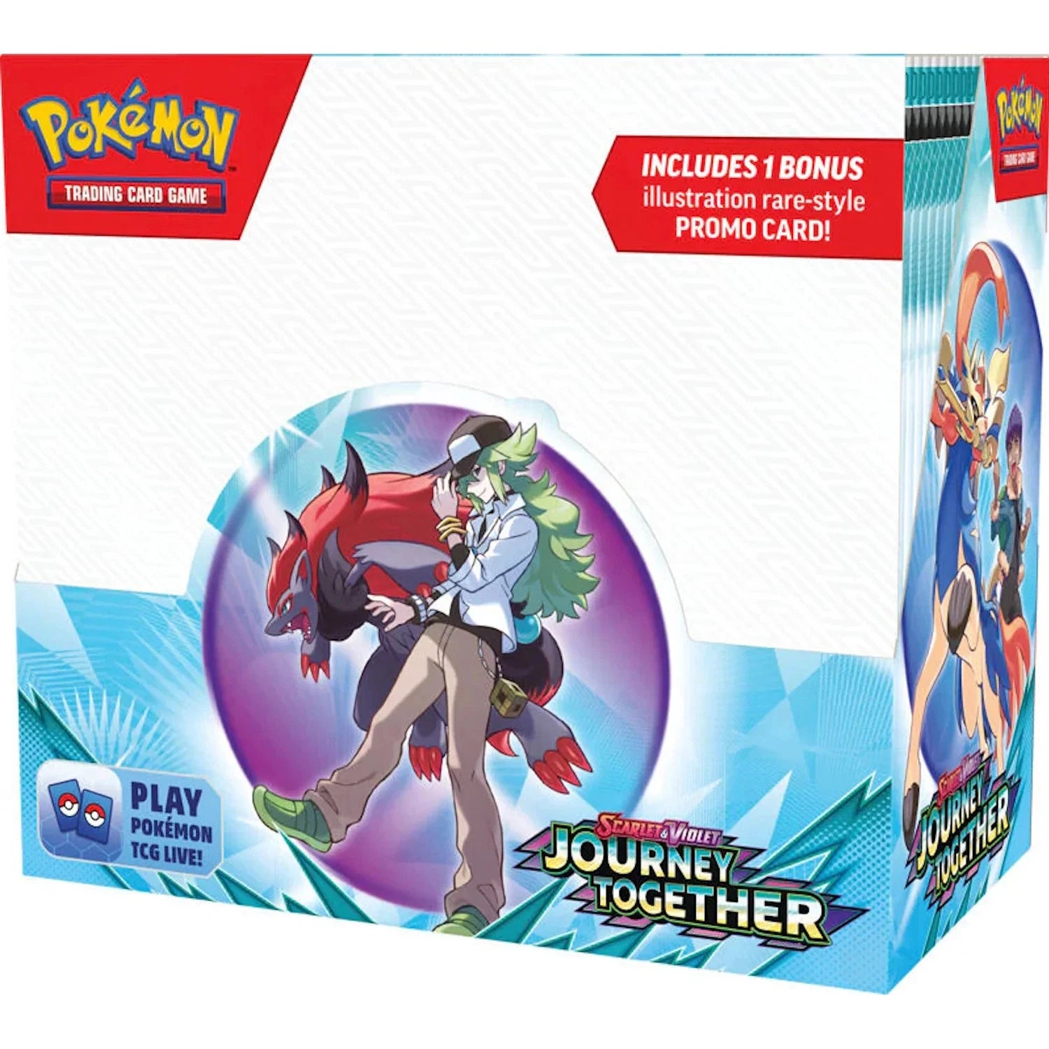 Pokemon Journey Together Booster Box 0196214119062 at King Card Canada