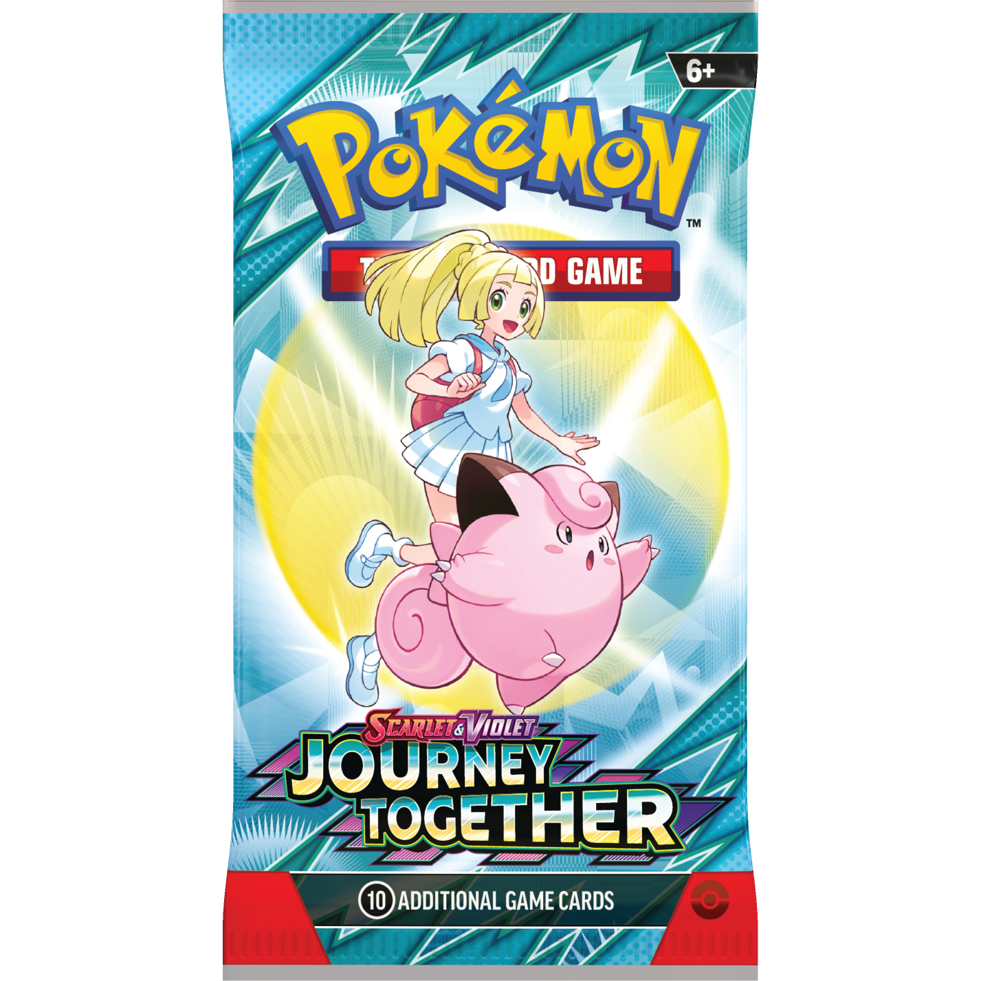 Pokemon Journey Together Booster Pack 0196214119031 at King Card Canada