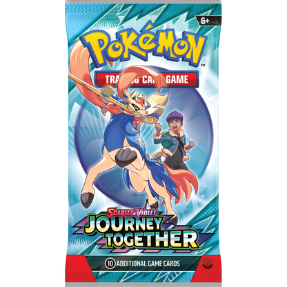 Pokemon Journey Together Booster Pack 0196214119031 at King Card Canada