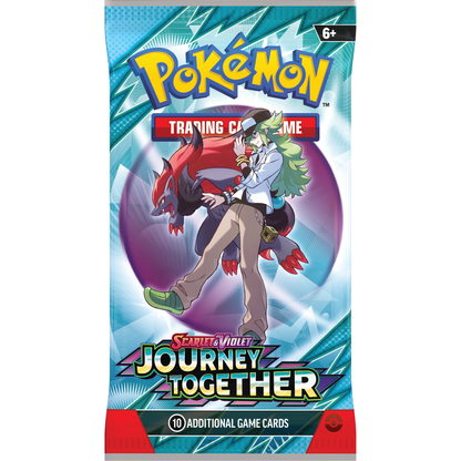 Pokemon Journey Together Booster Pack 0196214119031 at King Card Canada