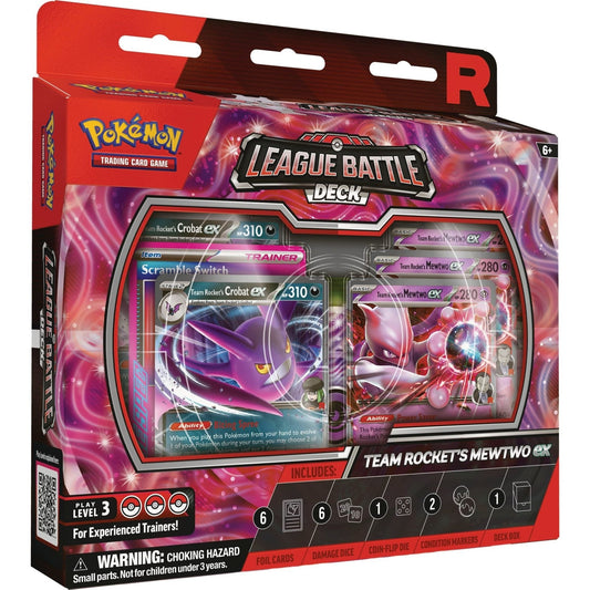 Pokemon League Battle Deck (Team Rocket's Mewtwo ex) [PRE - ORDER - 11/07/2025] 0196214118898 at King Card Canada