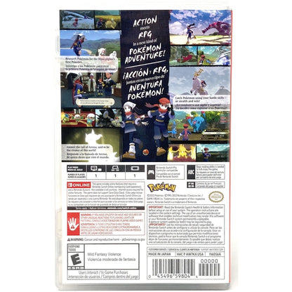 Pokemon Legends: Arceus (Nintendo Switch) [USED] 045496598044 at King Card Canada