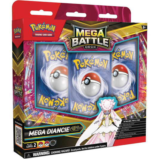 Pokemon Mega Battle Deck (Mega Diancie) [PRE - ORDER - 10/24/2025] 0196214119253 at King Card Canada
