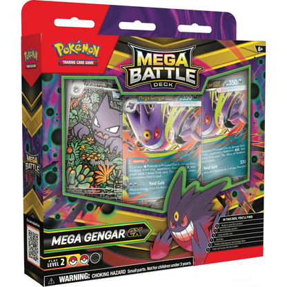 Pokemon Mega Battle Deck (Mega Gengar) 0196214119253 at King Card Canada