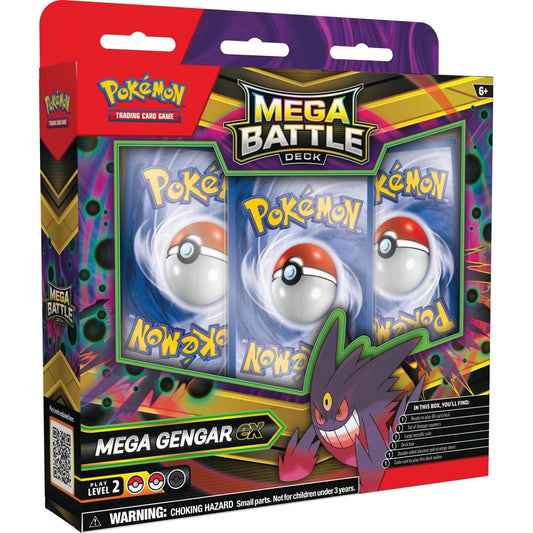 Pokemon Mega Battle Deck (Mega Gengar) [PRE - ORDER - 10/24/2025] 0196214119253 at King Card Canada