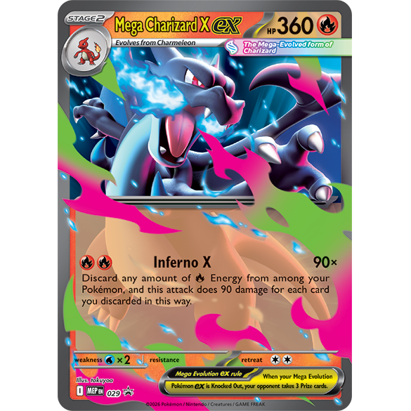 Pokemon Mega Charizard X ex Tin 0196214147539 at King Card Canada