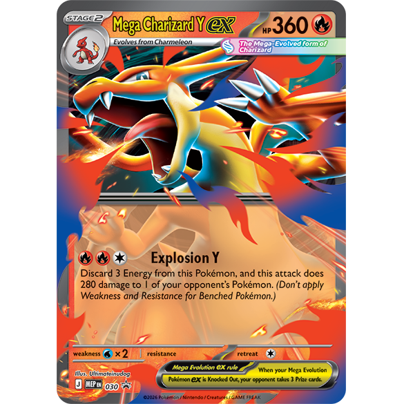 Pokemon Mega Charizard Y ex Tin 0196214147539 at King Card Canada