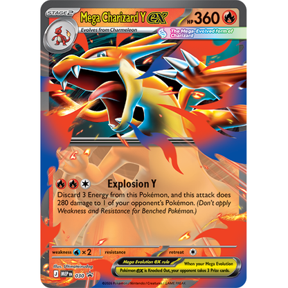 Pokemon Mega Charizard Y ex Tin 0196214147539 at King Card Canada