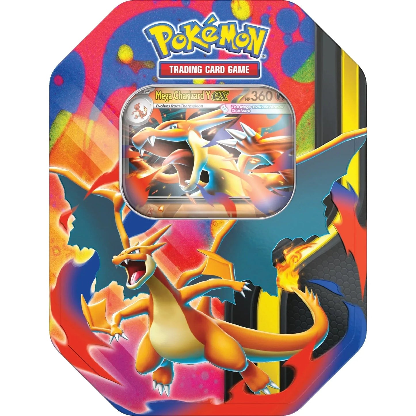 Pokemon Mega Charizard Y ex Tin 0196214147539 at King Card Canada