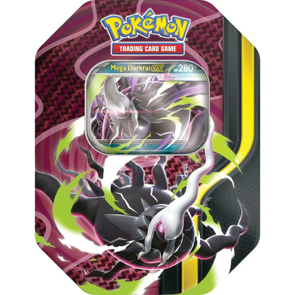 Pokemon Mega Forces Tin (Mega Darkrai) [PRE-ORDER - 08/28/2026] 0196214157910 at King Card Canada