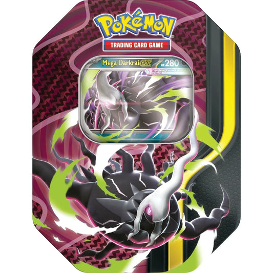 Pokemon Mega Forces Tin (Mega Darkrai) [PRE-ORDER - 08/28/2026] 0196214157910 at King Card Canada