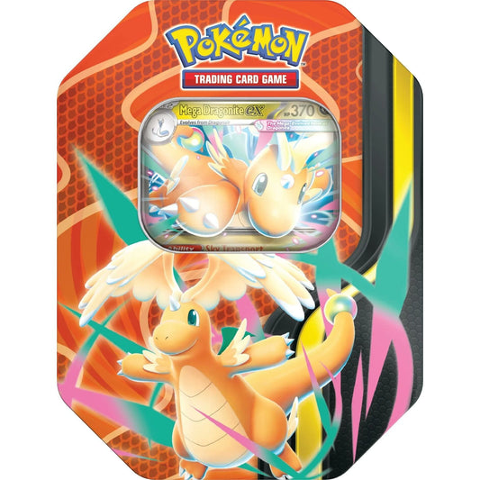 Pokemon Mega Forces Tin (Mega Dragonite) [PRE-ORDER - 08/28/2026] 0196214157910 at King Card Canada