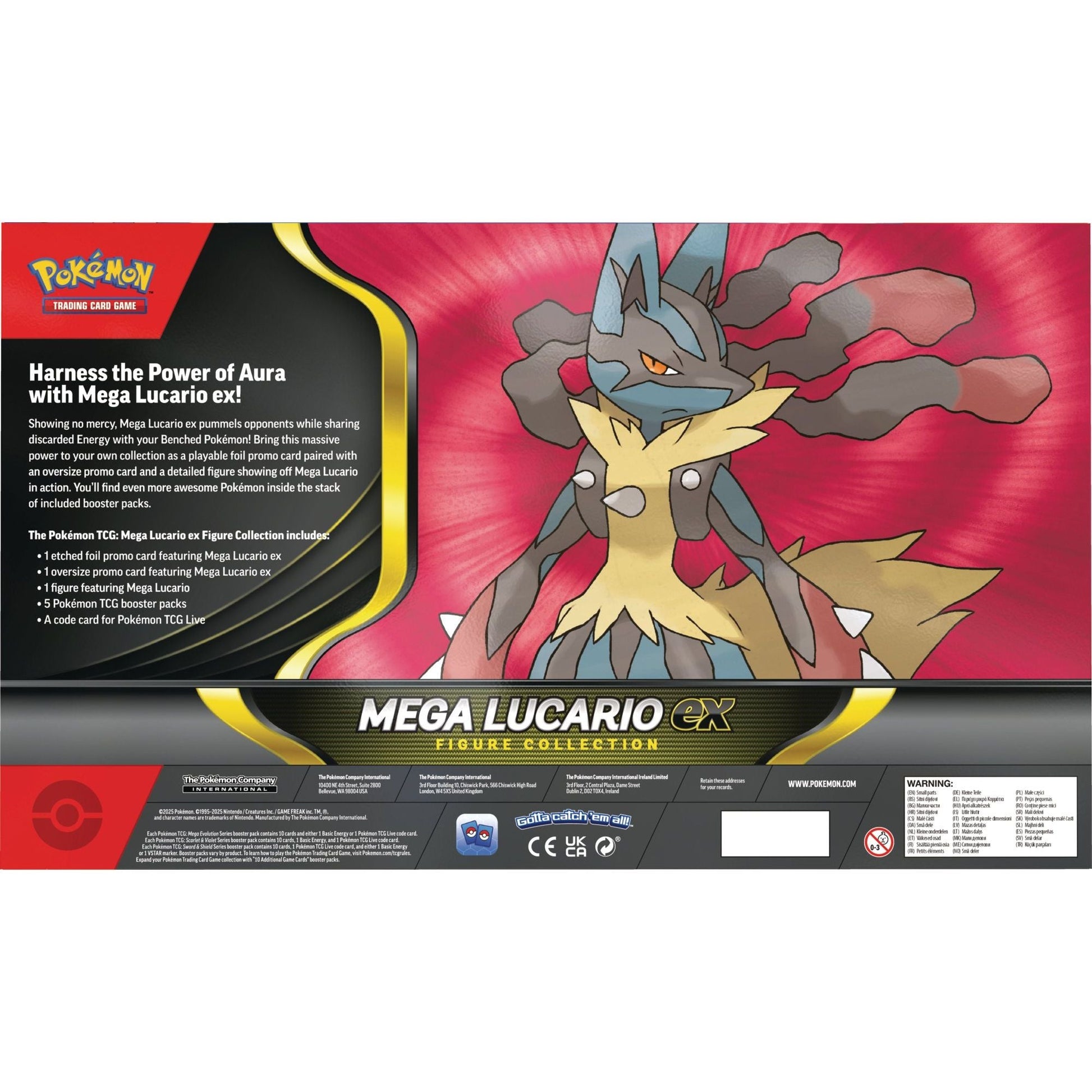 Pokemon Mega Lucario ex Figure Collection [PRE - ORDER - 11/07/2025] 0196214134553 at King Card Canada