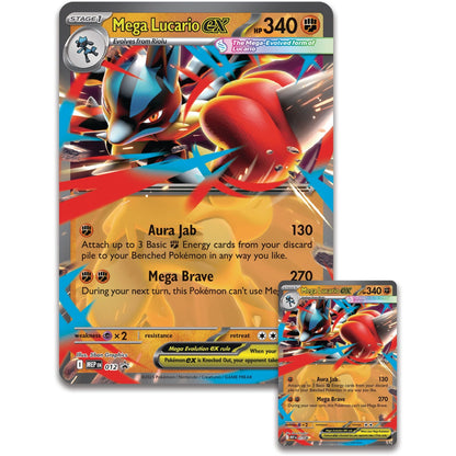 Pokemon Mega Lucario ex Figure Collection [PRE - ORDER - 11/07/2025] 0196214134553 at King Card Canada