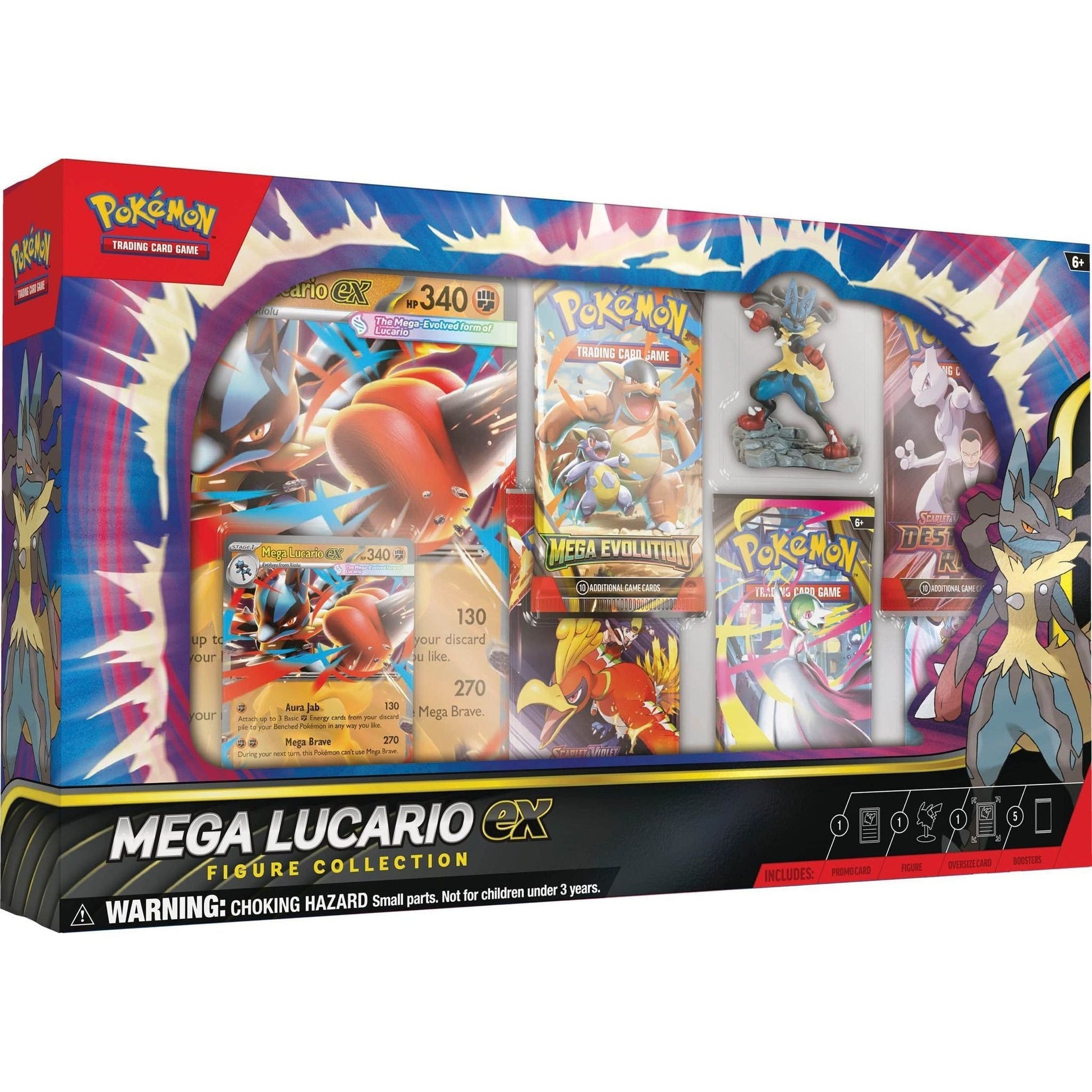 Pokemon Mega Lucario ex Figure Collection [PRE - ORDER - 11/07/2025] 0196214134553 at King Card Canada