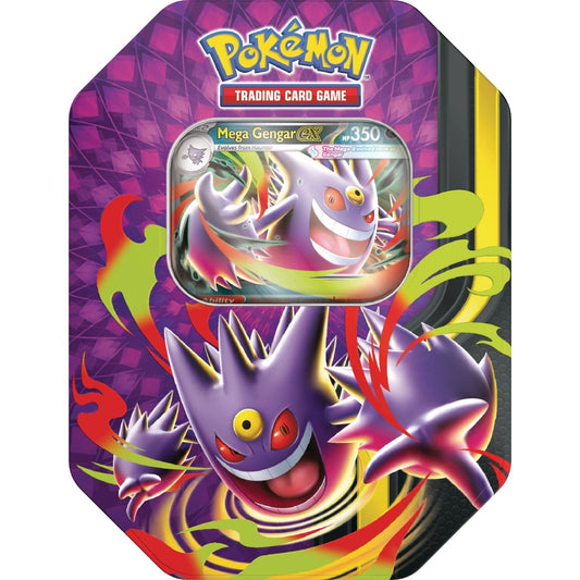 Pokemon Mega Moonlit Tin Bundle (Mega Gengar & Mega Clefable) [PRE - ORDER - 06/05/2026] 0196214155879 at King Card Canada