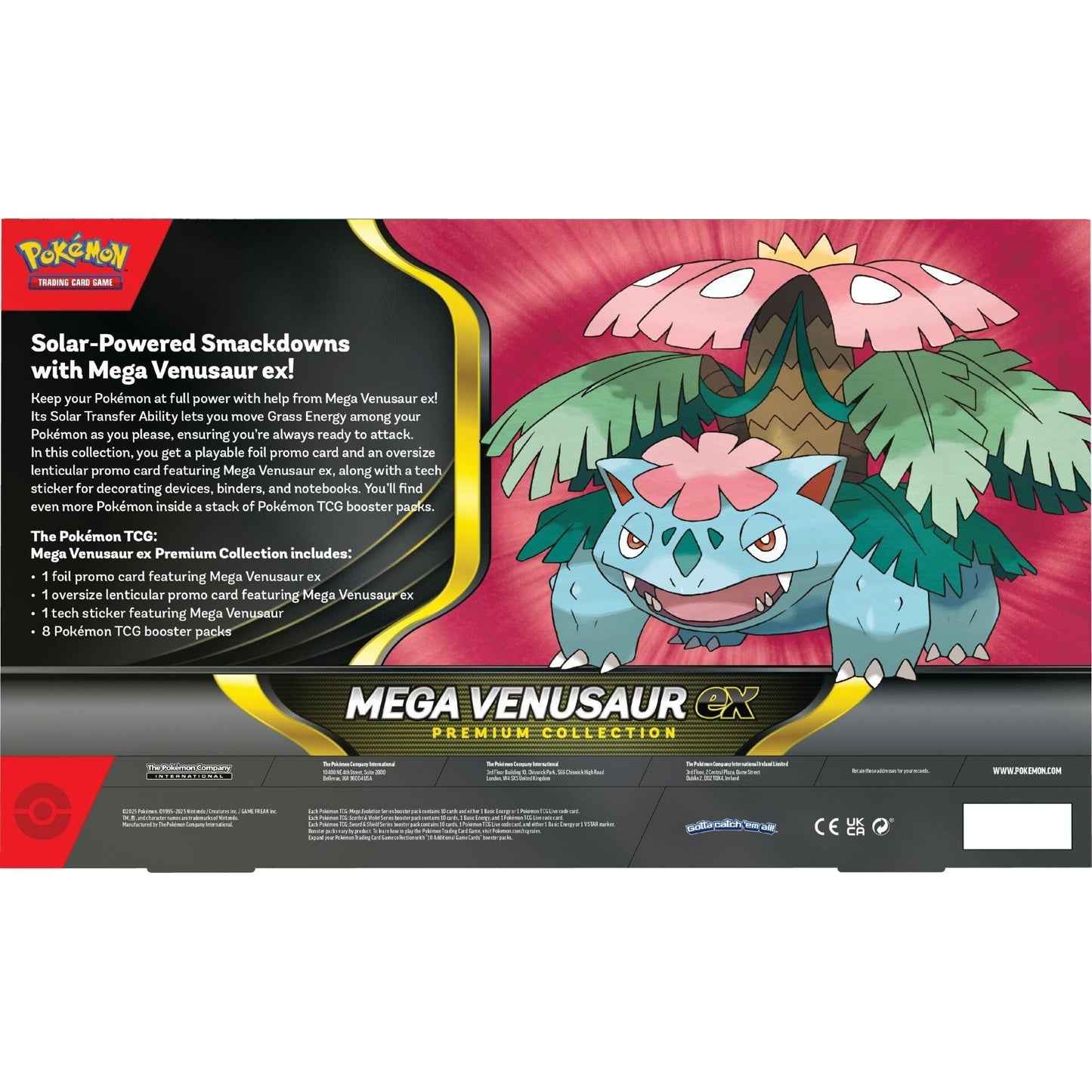 Pokemon Mega Venusaur ex Premium Collection [PRE - ORDER - 12/05/2025] 0196214134522 at King Card Canada