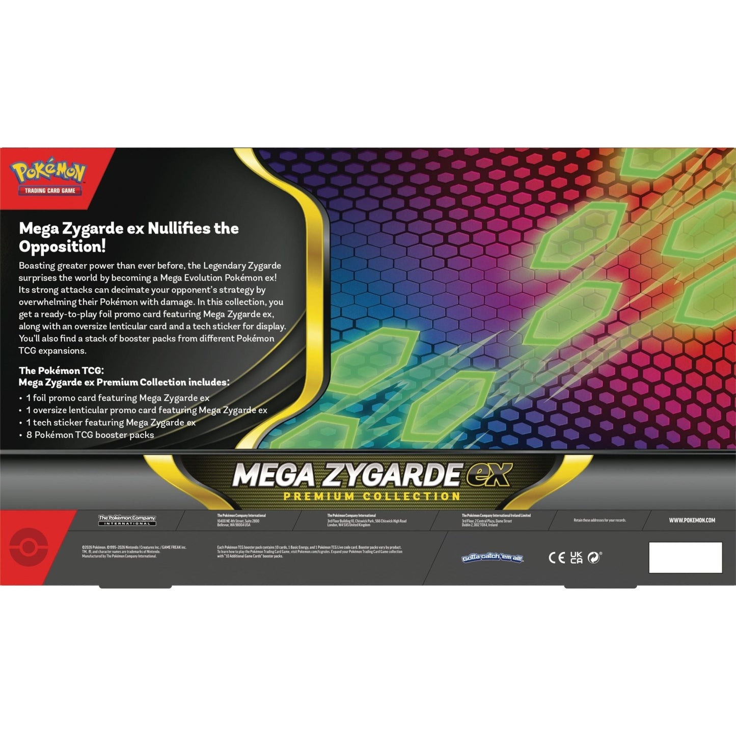 Pokemon Mega Zygarde ex Premium Collection [PRE - ORDER - 05/22/2026] 0196214153349 at King Card Canada