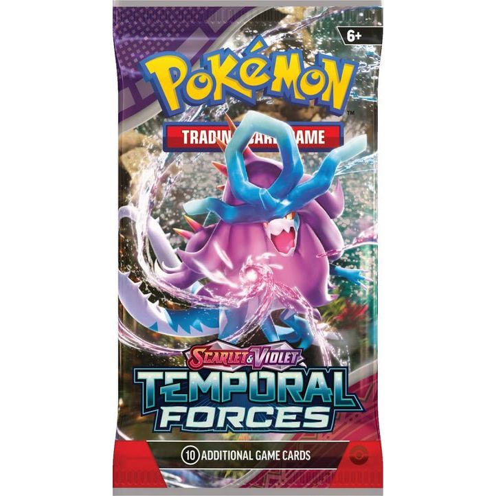 Pokemon Mini Portfolio Album with Temporal Forces Pack (2024 Q2) 0820650857508 - King Card Canada