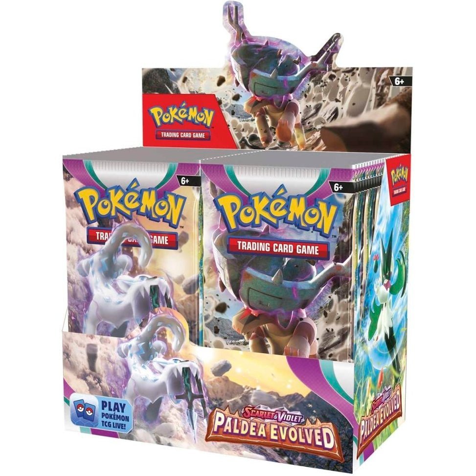 Pokemon Paldea Evolved Booster Box 820650863493 at King Card Canada