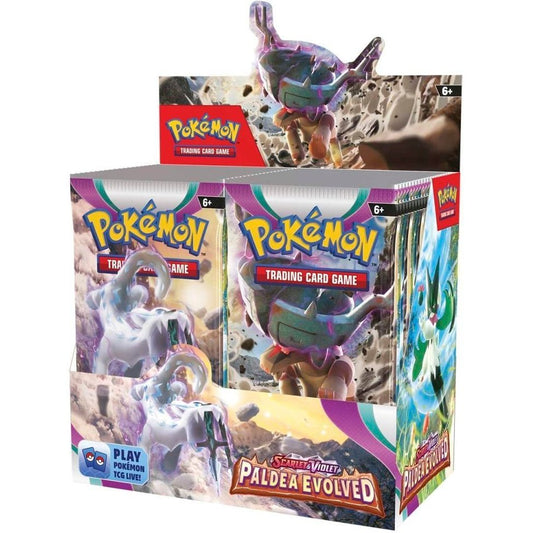 Pokemon Paldea Evolved Booster Box 820650863493 at King Card Canada