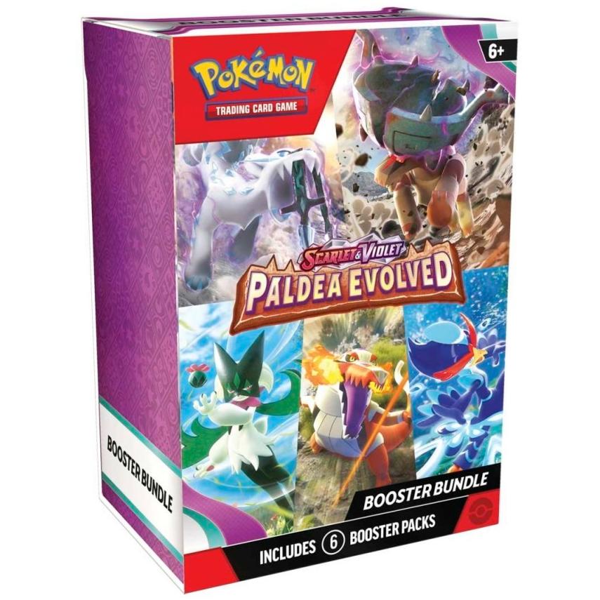 Pokemon Paldea Evolved Booster Bundle 0820650853623 at King Card Canada