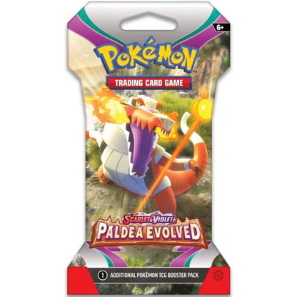 Pokemon Paldea Evolved Sleeved Booster Pack at King Card Canada