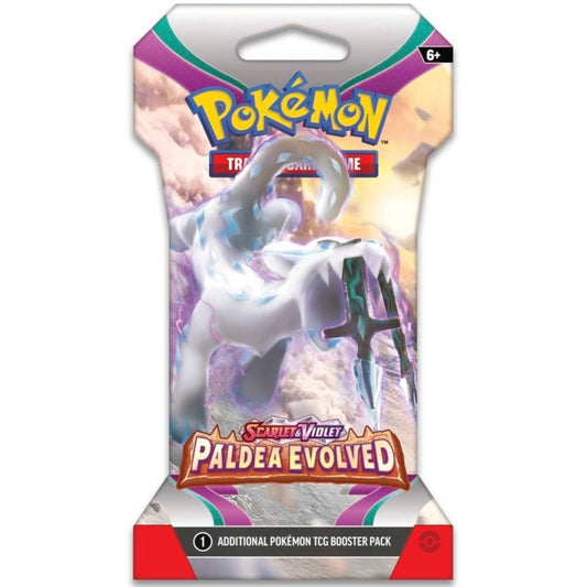 Pokemon Paldea Evolved Sleeved Booster Pack 0820650853500 - King Card Canada