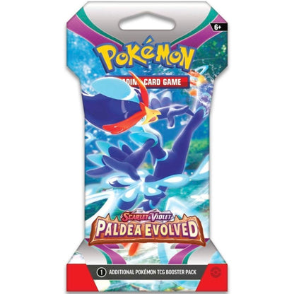 Pokemon Paldea Evolved Sleeved Booster Pack at King Card Canada