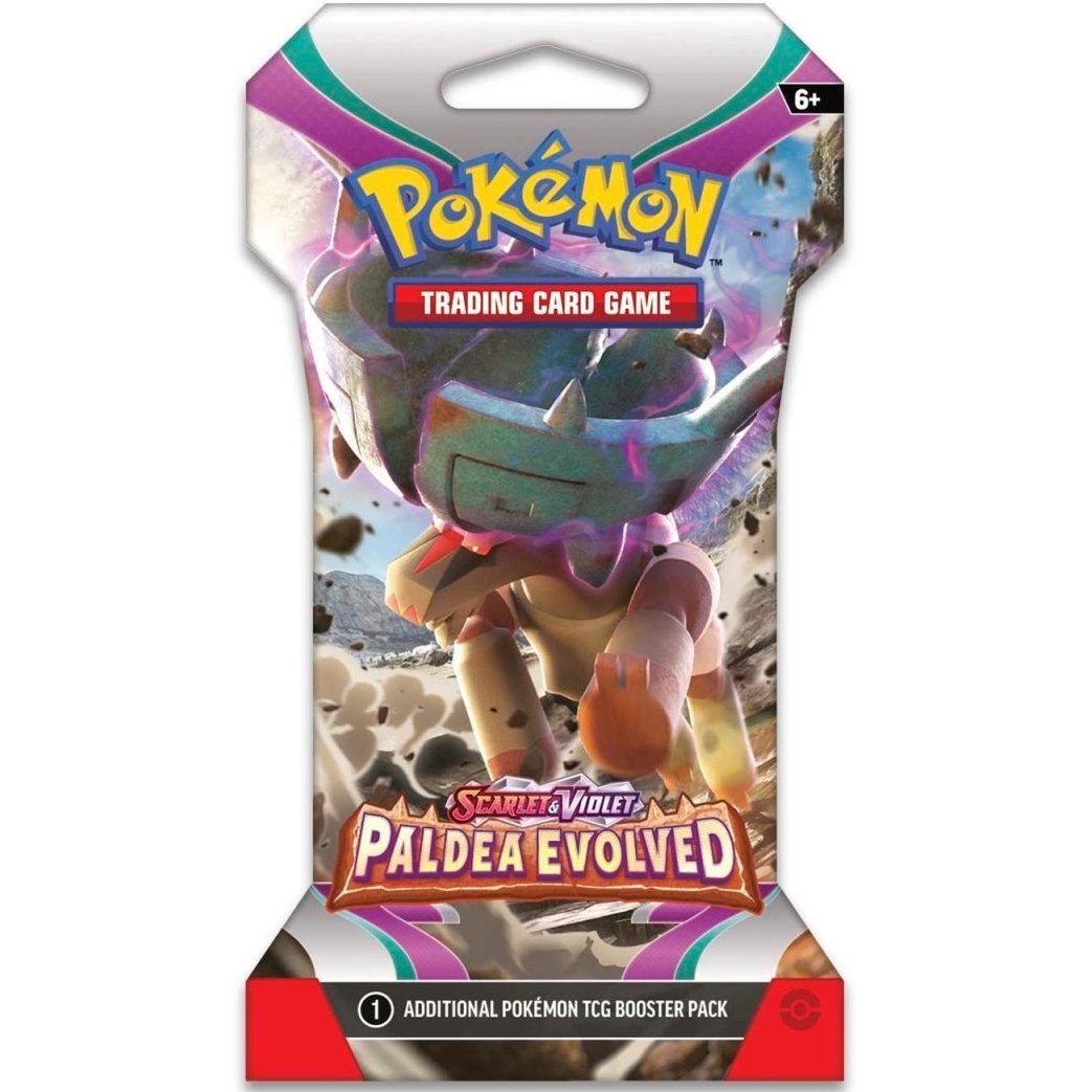 Pokemon Paldea Evolved Sleeved Booster Pack at King Card Canada