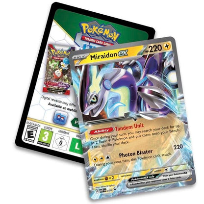 Pokemon Paldea Legends Tin (Miraidon) 0820650852862 at King Card Canada