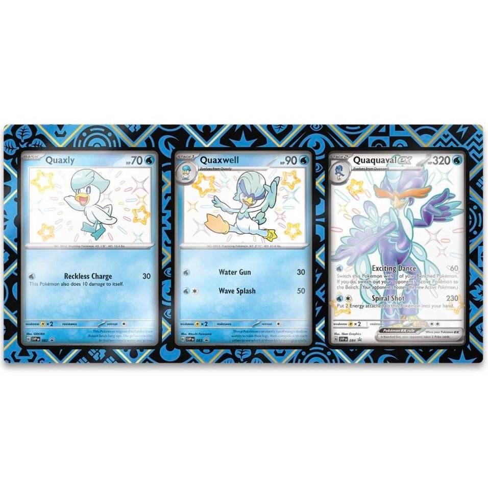 Pokemon Paldean Fates EX Premium Collection (Quaquaval) 0820650856341 at King Card Canada