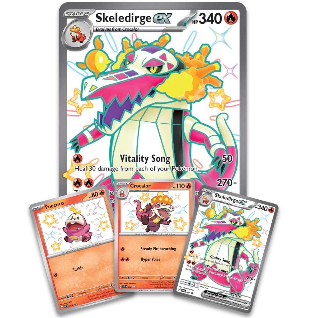 Pokemon Paldean Fates ex Premium Collection (Skeledirge) 0820650856341 at King Card Canada