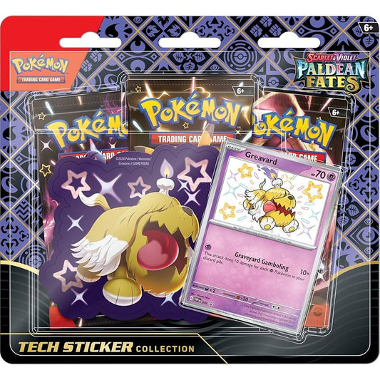 Pokemon Paldean Fates Tech Sticker Collection (Greavard) 0820650856136 at King Card Canada
