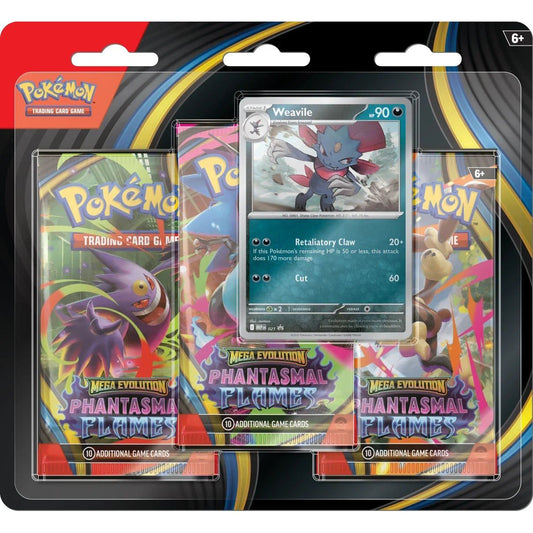 Pokemon Phantasmal Flames 3 - Pack Blister (Weavile) 0196214143340 at King Card Canada