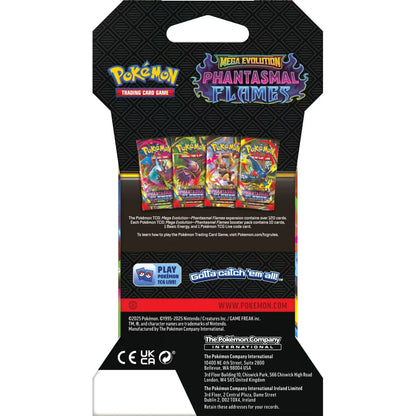 Pokemon Phantasmal Flames Sleeved Booster Pack 0196214126503 at King Card Canada
