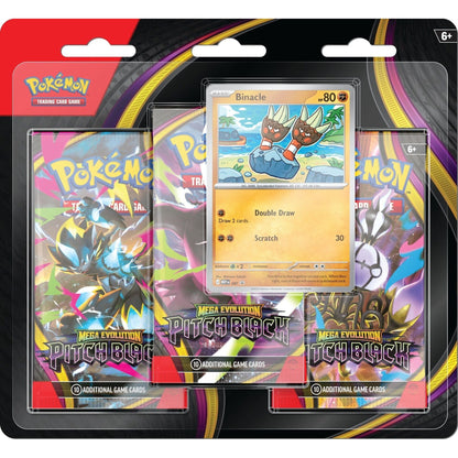 Pokemon Pitch Black 3-Pack Blister 0196214157477 at King Card Canada