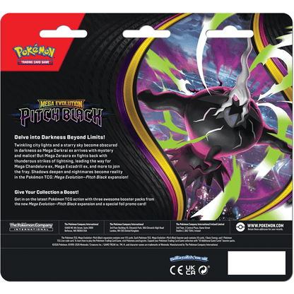Pokemon Pitch Black 3-Pack Blister 0196214157477 at King Card Canada