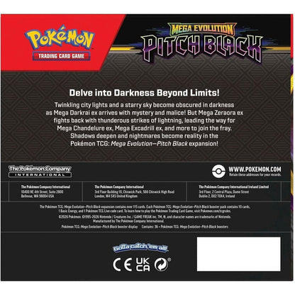 Pokemon Pitch Black Booster Box 0196214157514 at King Card Canada