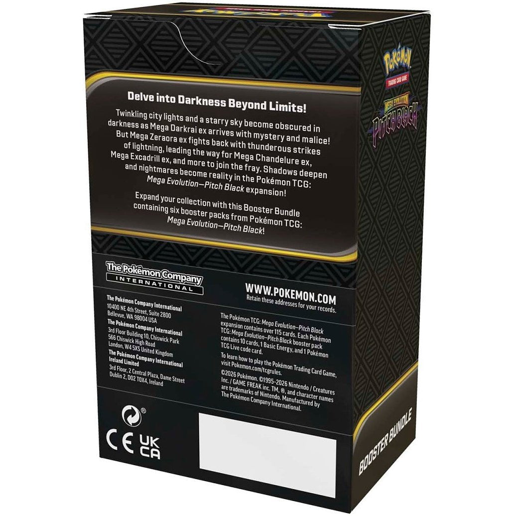 Pokemon Pitch Black Booster Bundle 0196214157484 at King Card Canada
