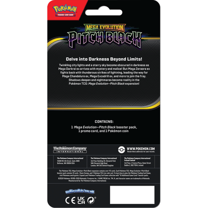 Pokemon Pitch Black Checklane Blister Pack 0820650853319 at King Card Canada