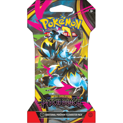Pokemon Pitch Black Sleeved Booster Pack 0196214142756 at King Card Canada